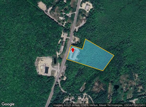 1057 Calef Hwy, Barrington, NH Parcel Map