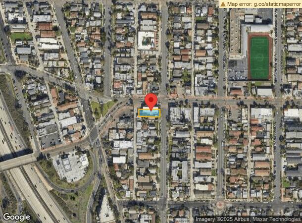  3433 University Ave, San Diego, CA Parcel Map