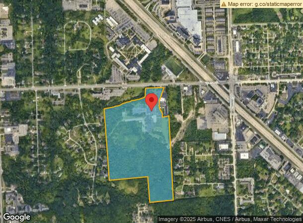  20777 W 10 Mile Rd, Southfield, MI Parcel Map