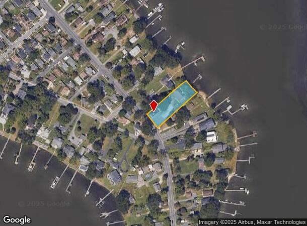 1605 Wilson Point Rd, Middle River, MD Parcel Map