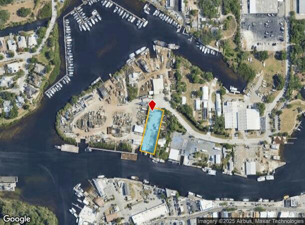  1046 Island Ave, Tarpon Springs, FL Parcel Map