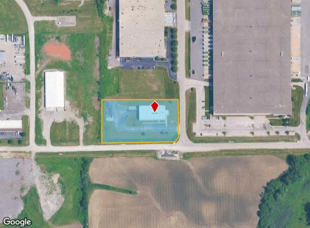 26200 S Whiting Way, Monee, IL Parcel Map