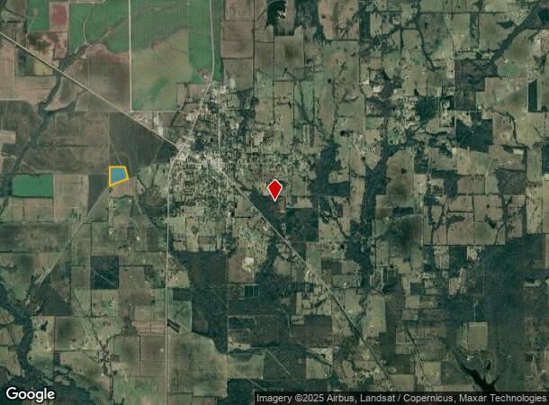  1105 Cr, Bogata, TX Parcel Map