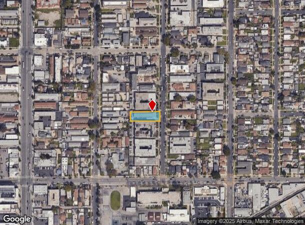 6337 10Th Ave, Los Angeles, CA Parcel Map