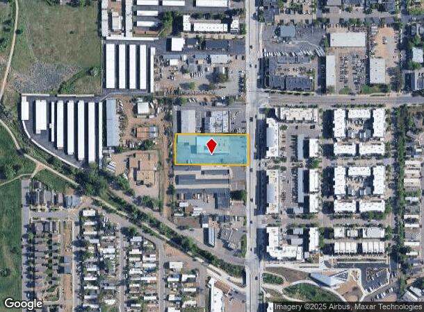 4571 Broadway St, Boulder, CO Parcel Map