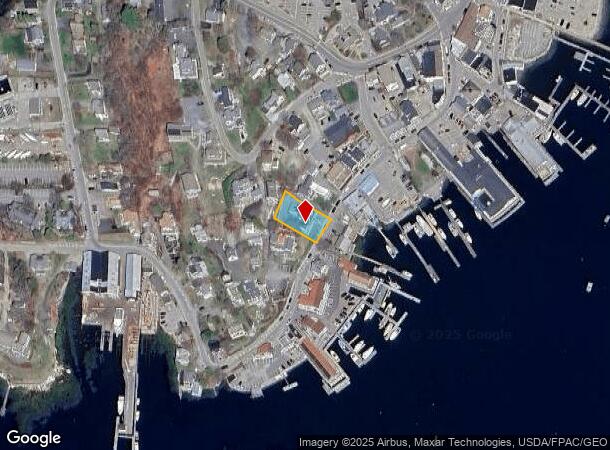 55 Commercial St, Boothbay Harbor, ME Parcel Map