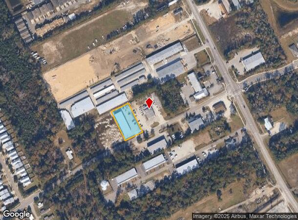  98 J H Batts Rd, Surf City, NC Parcel Map