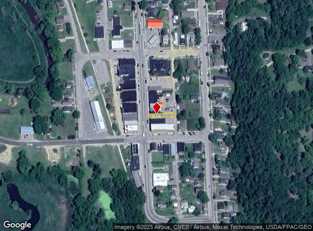 208 Center St, Wonewoc, WI Parcel Map