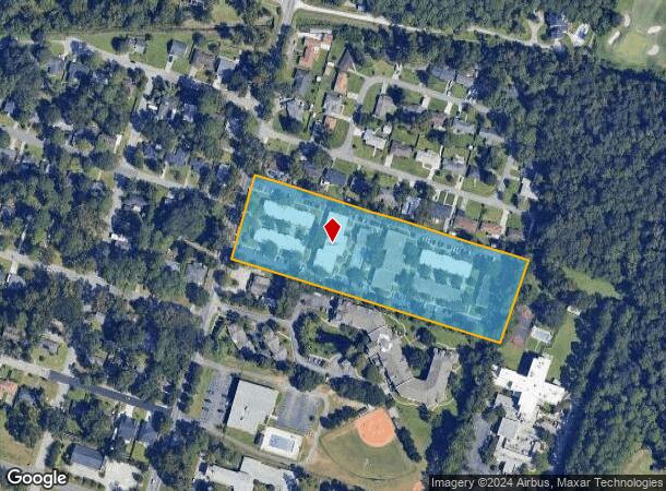  6100 Waters Ave, Savannah, GA Parcel Map