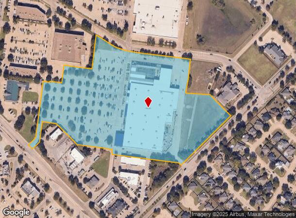851 Steger Towne Rd, Rockwall, TX Parcel Map