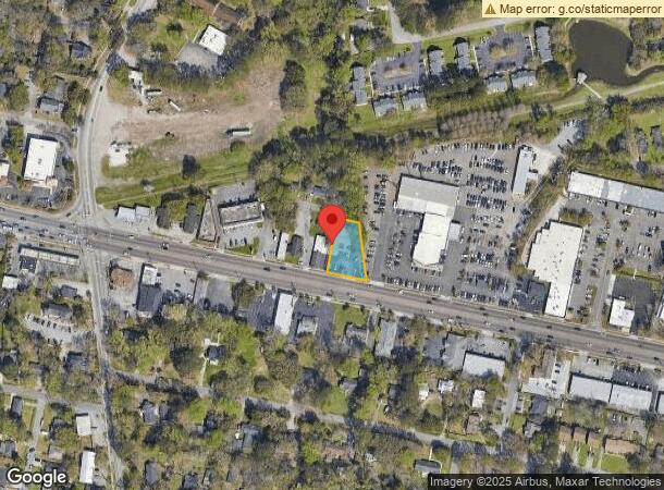  1730 Savannah Hwy, Charleston, SC Parcel Map