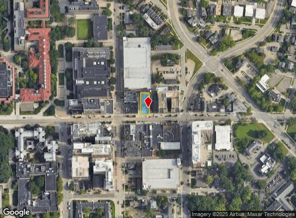 1209 S University Ave, Ann Arbor, MI Parcel Map