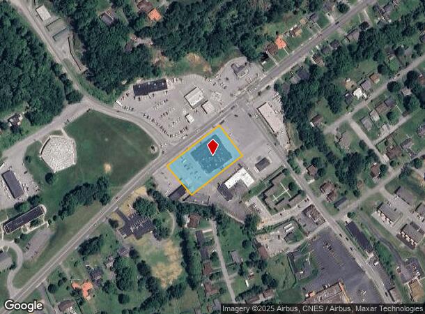  2113 College Ave, Bluefield, VA Parcel Map