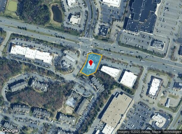 11591 W Broad St, Henrico, VA Parcel Map