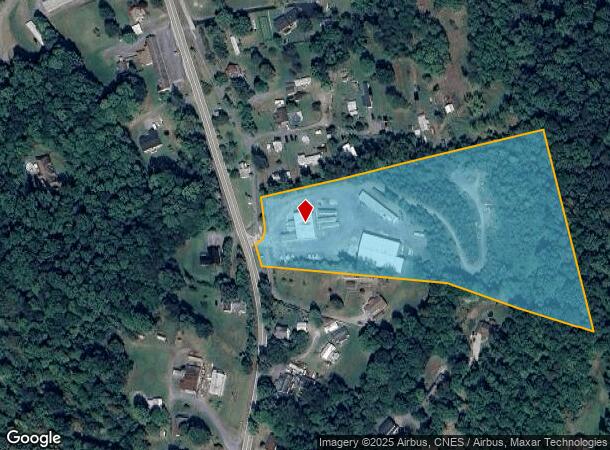 1603 Grafton Rd, Morgantown, WV Parcel Map