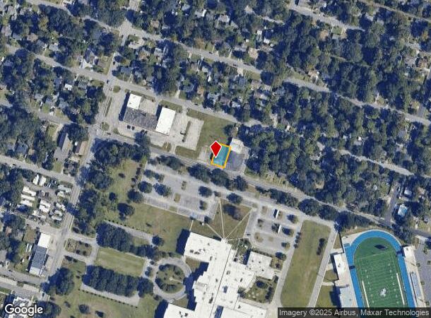  2040 Capital St, Savannah, GA Parcel Map