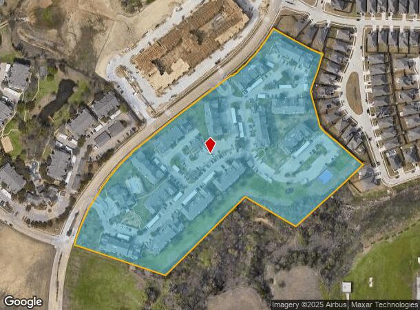  5350 Fossil Creek Blvd, Fort Worth, TX Parcel Map