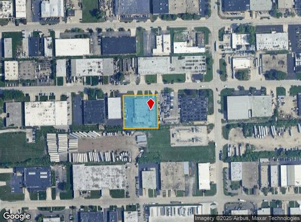  231 W Factory Rd, Addison, IL Parcel Map