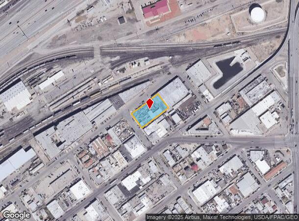  2316 E Mills Ave, El Paso, TX Parcel Map