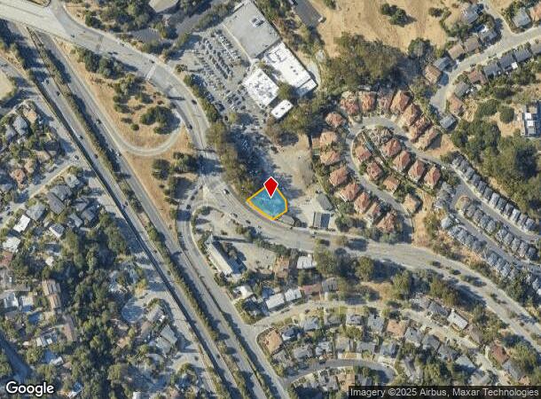  4130 Redwood Rd, Oakland, CA Parcel Map