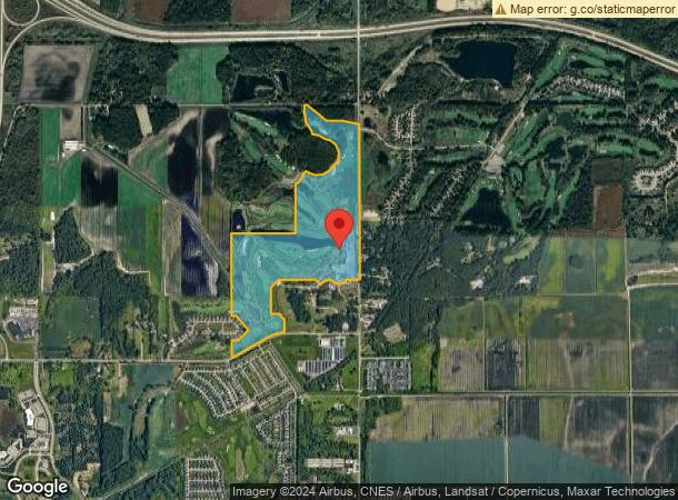  15500 Chandler Rd, East Lansing, MI Parcel Map