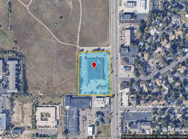 1540 S 8Th St, Colorado Springs, CO Parcel Map