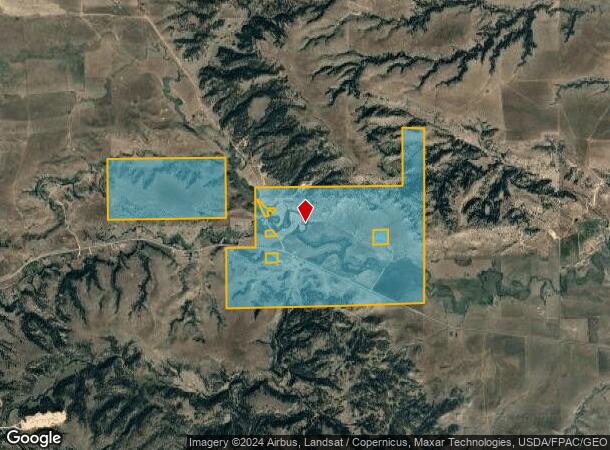  State Highway 24, Aladdin, WY Parcel Map