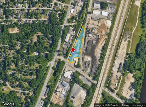 21 N Park St Nw, Grand Rapids, MI Parcel Map