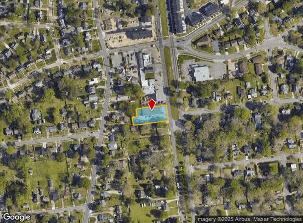  8459 Chesapeake Blvd, Norfolk, VA Parcel Map
