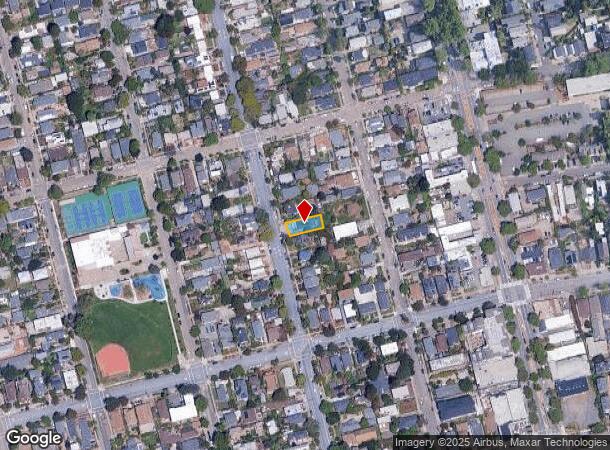 1721 9Th St, Berkeley, CA Parcel Map