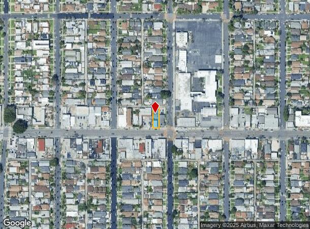  2707 W Jefferson Blvd, Los Angeles, CA Parcel Map