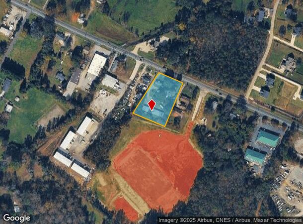  Locust Hill Rd, Greer, SC Parcel Map