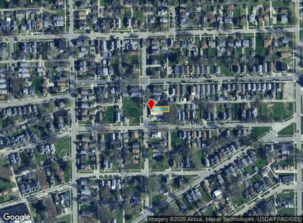 2710 Chestnut St, Toledo, OH Parcel Map