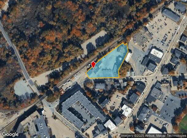 1015 East St, Walpole, MA Parcel Map