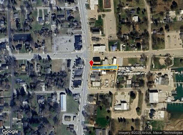 17 S Ridge St, Port Sanilac, MI Parcel Map