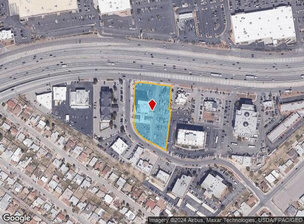  6044 Gateway Blvd E, El Paso, TX Parcel Map