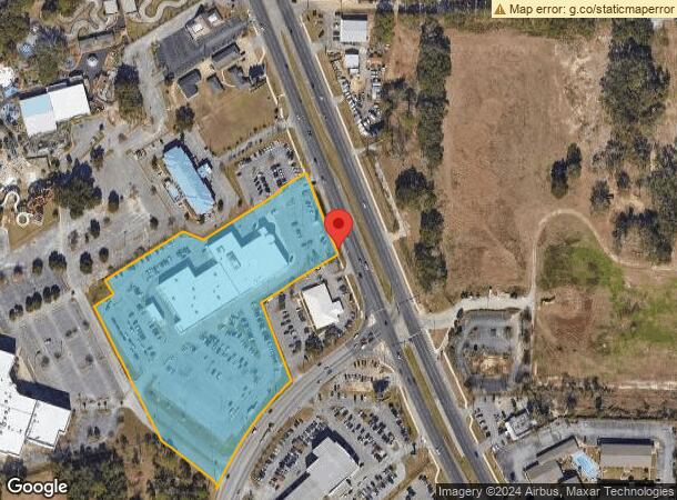  6675 Pensacola Blvd, Pensacola, FL Parcel Map