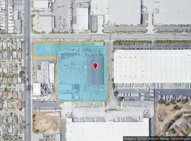  12300 Lakeland Rd, Santa Fe Springs, CA Parcel Map