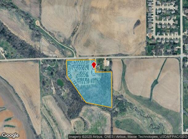  1650 Hoot Owl Dr, Dubuque, IA Parcel Map