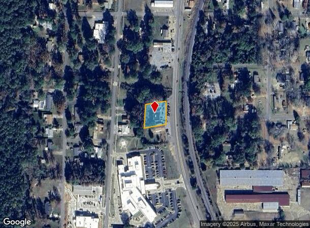 711 S Pine St, Vivian, LA Parcel Map