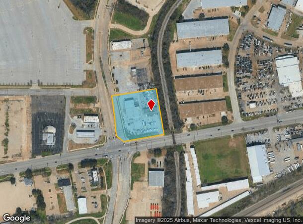 1801 E Division St, Arlington, TX Parcel Map