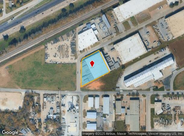 7100 Burns St, Richland Hills, TX Parcel Map