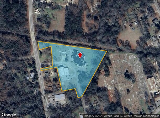 52 Spring St, Sparta, GA Parcel Map