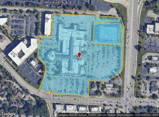 7227 N High St, Worthington, OH Parcel Map