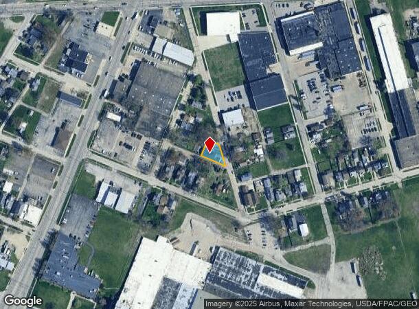  3927 Castener St, Toledo, OH Parcel Map