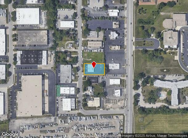 851 N Addison Ave, Elmhurst, IL Parcel Map
