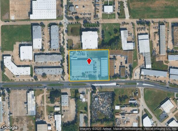  9201 Winkler Dr, Houston, TX Parcel Map