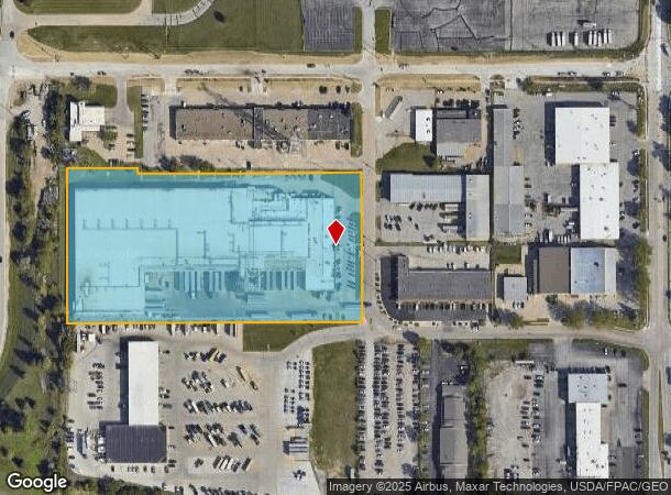 4430 S 110Th St, Omaha, NE Parcel Map
