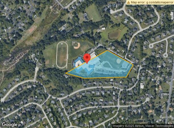  1314 Burke Rd, West Chester, PA Parcel Map