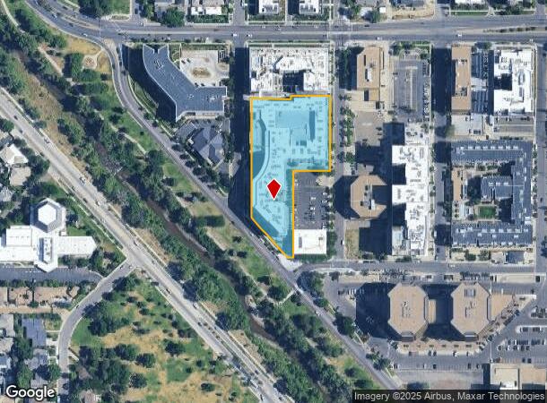  360 S Monroe St, Denver, CO Parcel Map